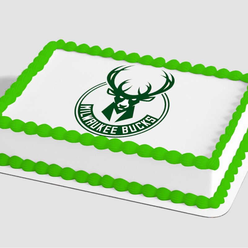 NBA Milwaukee Bucks Edible Image® by PhotoCake®