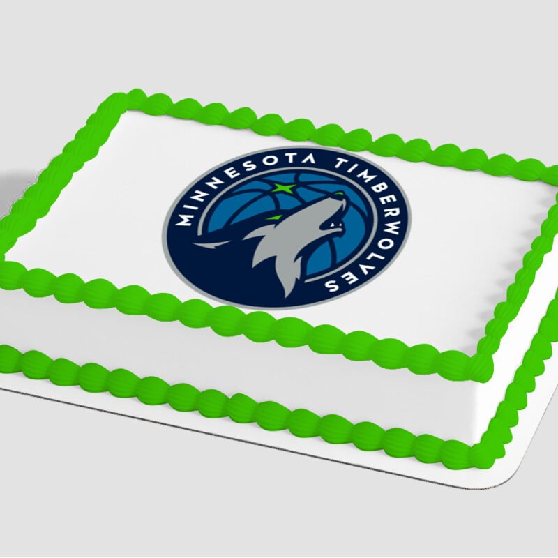 NBA Minnesota Timberwolves Edible Image® by PhotoCake®
