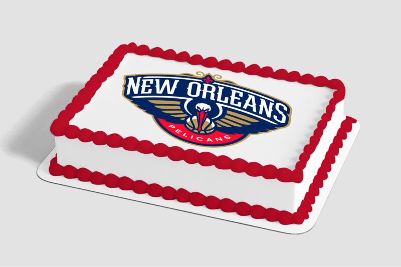 NBA New Orleans Pelicans Edible Image® by PhotoCake®