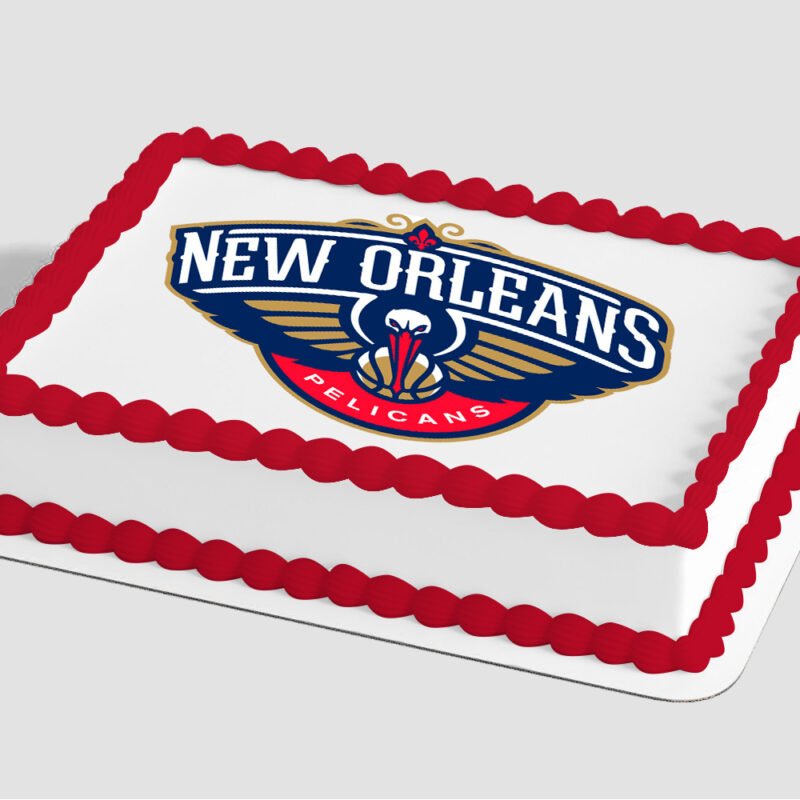 NBA New Orleans Pelicans Edible Image® by PhotoCake®