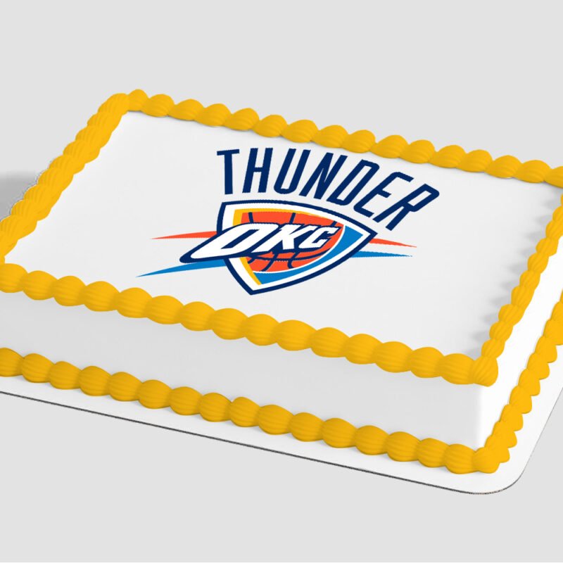 NBA Oklahoma City Thunder Edible Image® by PhotoCake®