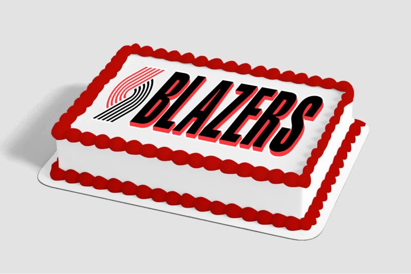NBA Portland Trail Blazers Edible Image® by PhotoCake®