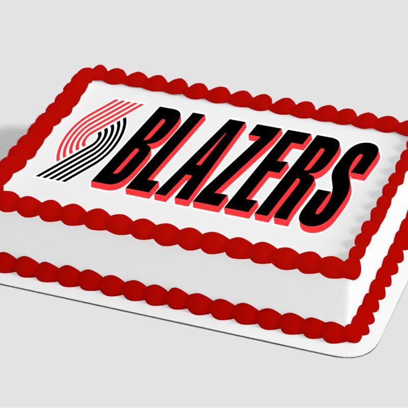 NBA Portland Trail Blazers Edible Image® by PhotoCake®