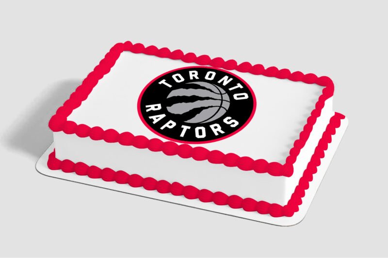 NBA Toronto Raptors Edible Image® by PhotoCake®