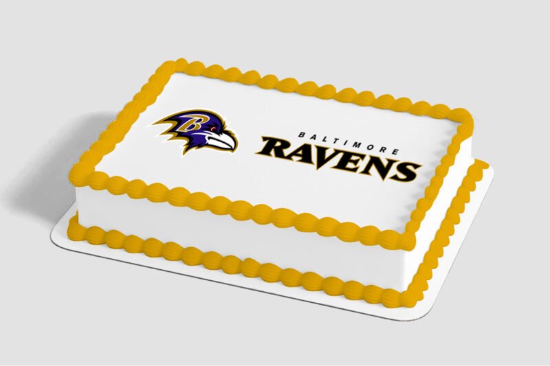 NFL Baltimore Ravens Edible Image® by PhotoCake®