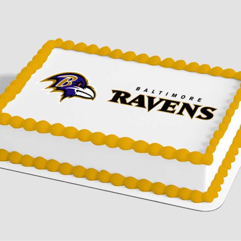 NFL Baltimore Ravens Edible Image® by PhotoCake®
