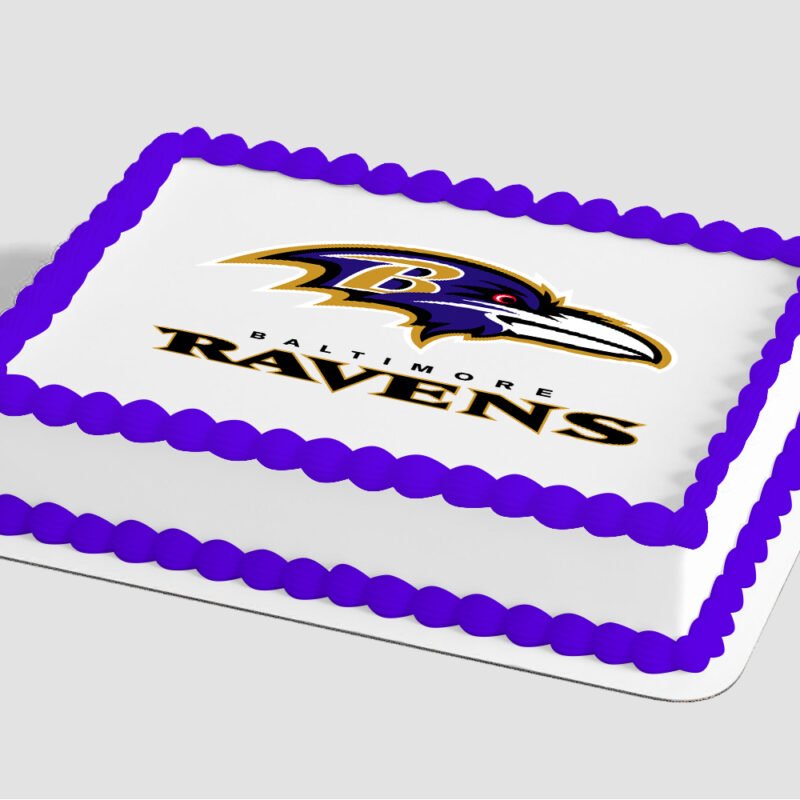 NFL Baltimore Ravens Edible Image® by PhotoCake®