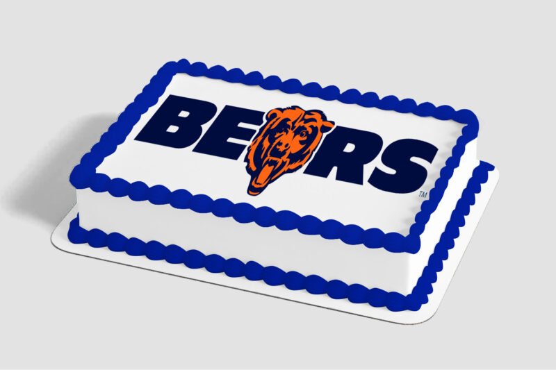 NFL Chicago Bears Edible Image® by PhotoCake®
