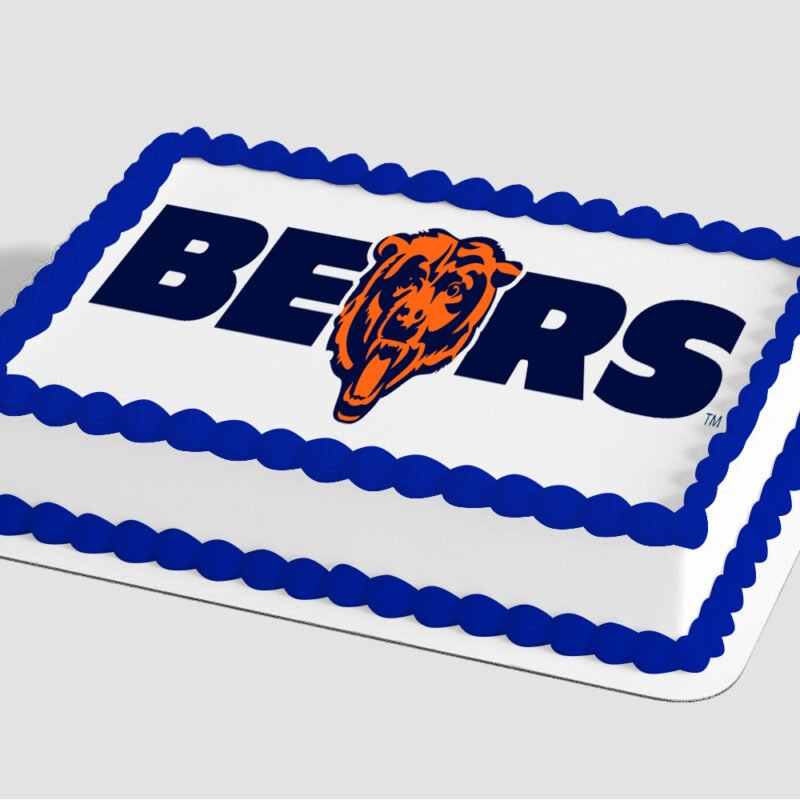 NFL Chicago Bears Edible Image® by PhotoCake®