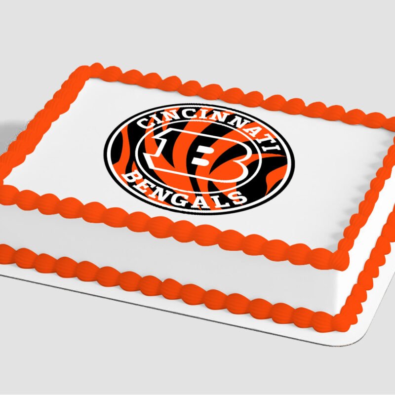 NFL Cincinnati Bengals Edible Image® by PhotoCake®