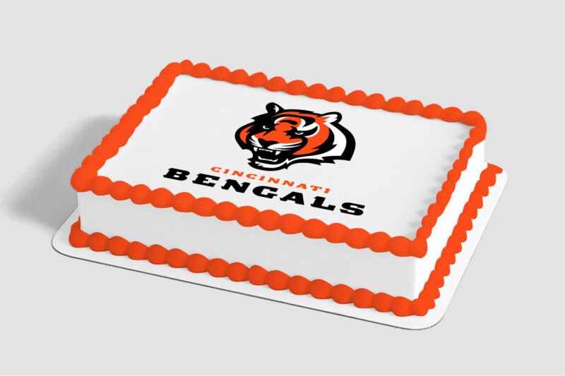 NFL Cincinnati Bengals Edible Image® by PhotoCake®