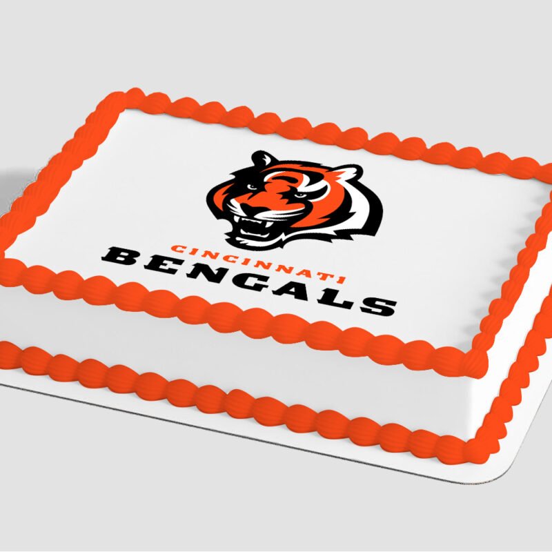 NFL Cincinnati Bengals Edible Image® by PhotoCake®