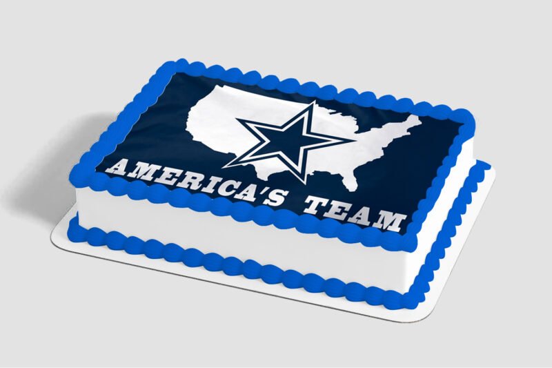 NFL Dallas Cowboys America's Team Edible Image® by PhotoCake®