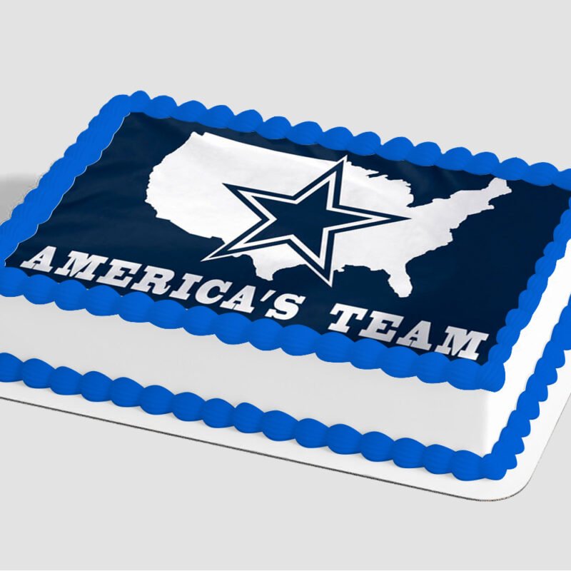 NFL Dallas Cowboys America's Team Edible Image® by PhotoCake®