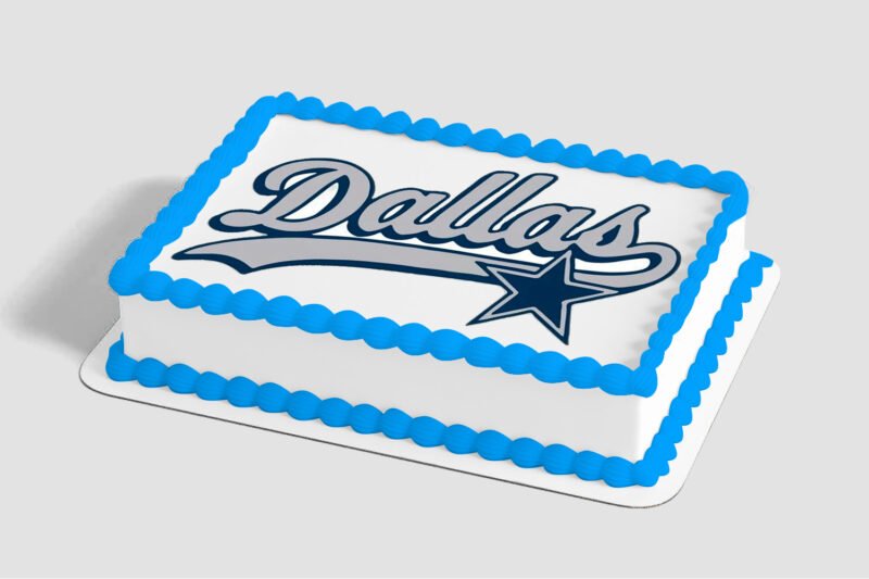 NFL Dallas Cowboys Edible Image® by PhotoCake®