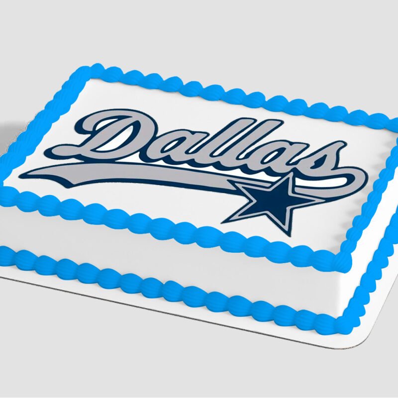 NFL Dallas Cowboys Edible Image® by PhotoCake®