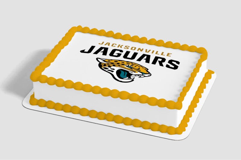 NFL Jacksonville Jaguars Edible Image® by PhotoCake®