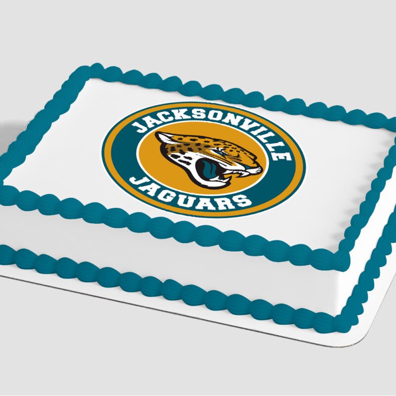 NFL Jacksonville Jaguars Edible Image® by PhotoCake®