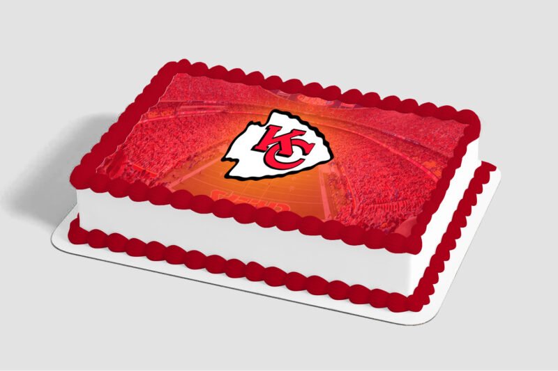 NFL Kansas City Chiefs Edible Image® by PhotoCake®