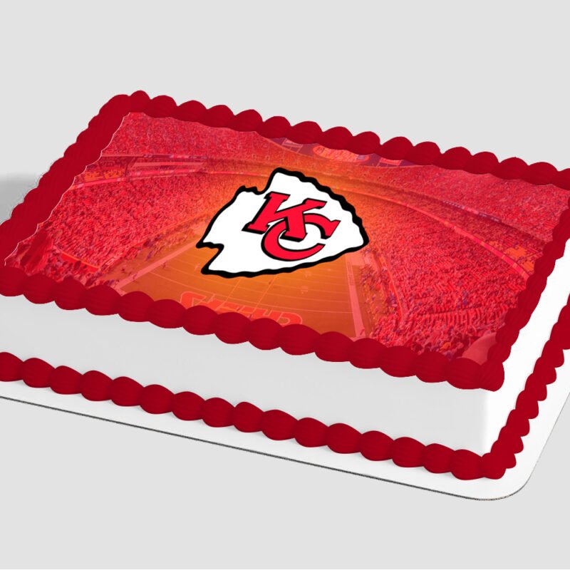 NFL Kansas City Chiefs Edible Image® by PhotoCake®