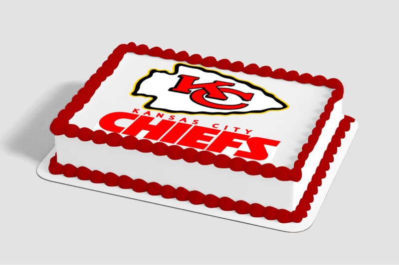 NFL Kansas City Chiefs Edible Image® by PhotoCake®