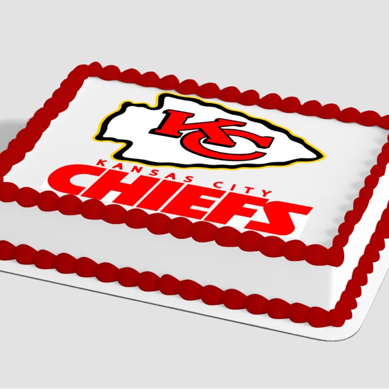 NFL Kansas City Chiefs Edible Image® by PhotoCake®