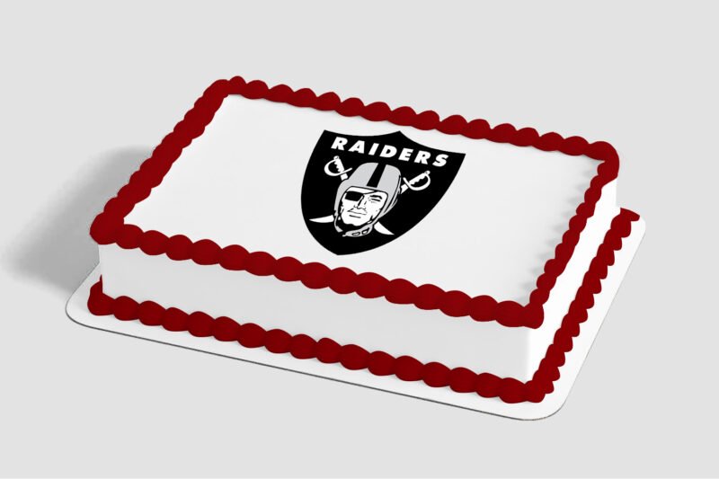 NFL Las Vegas Raiders Edible Image® by PhotoCake®