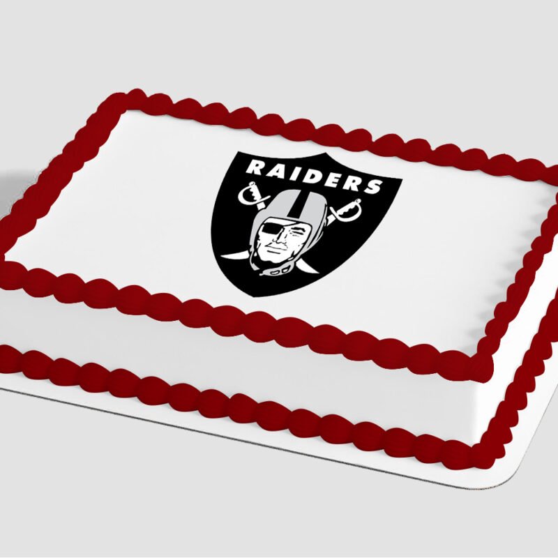 NFL Las Vegas Raiders Edible Image® by PhotoCake®