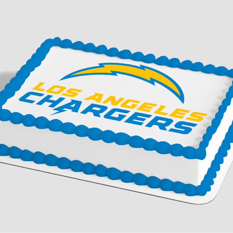 NFL Los Angeles Chargers Edible Image® by PhotoCake®