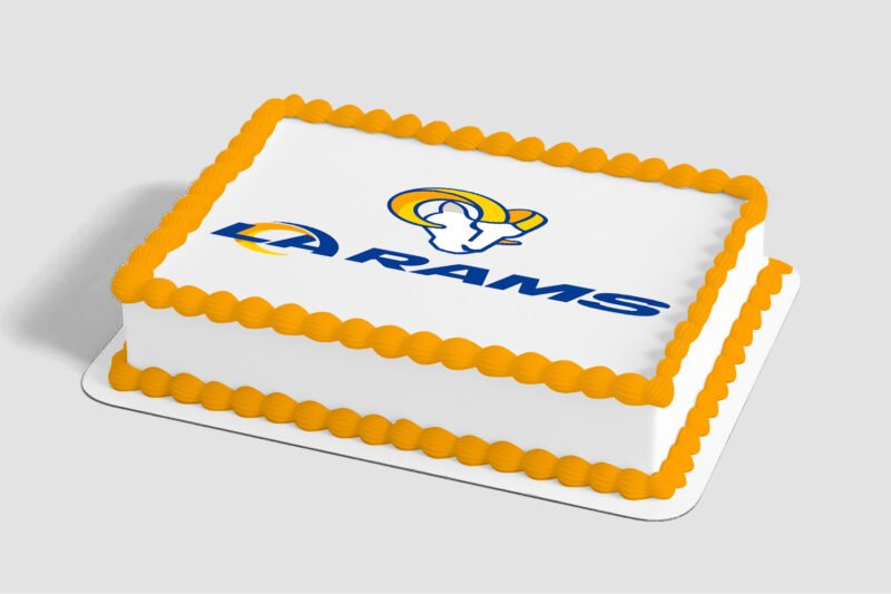 NFL Los Angeles Rams Edible Image® by PhotoCake®
