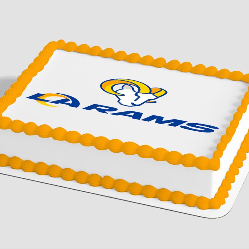 NFL Los Angeles Rams Edible Image® by PhotoCake®