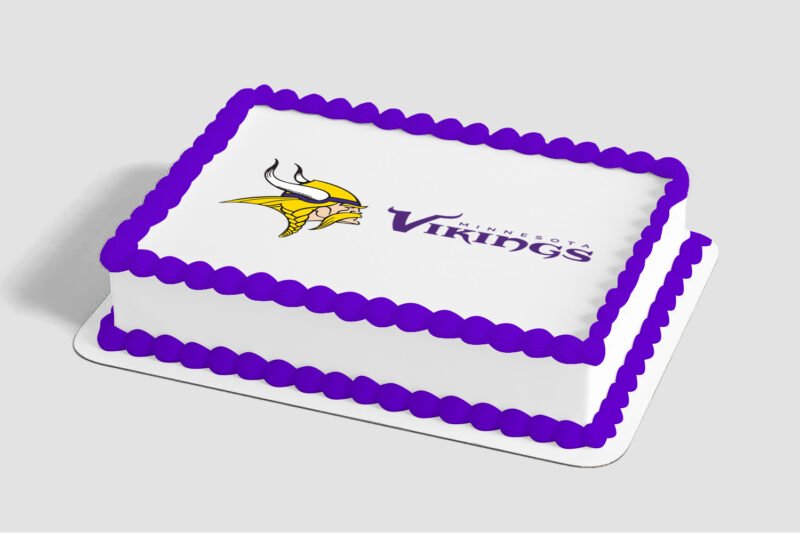 NFL Minnesota Vikings Edible Image® by PhotoCake®
