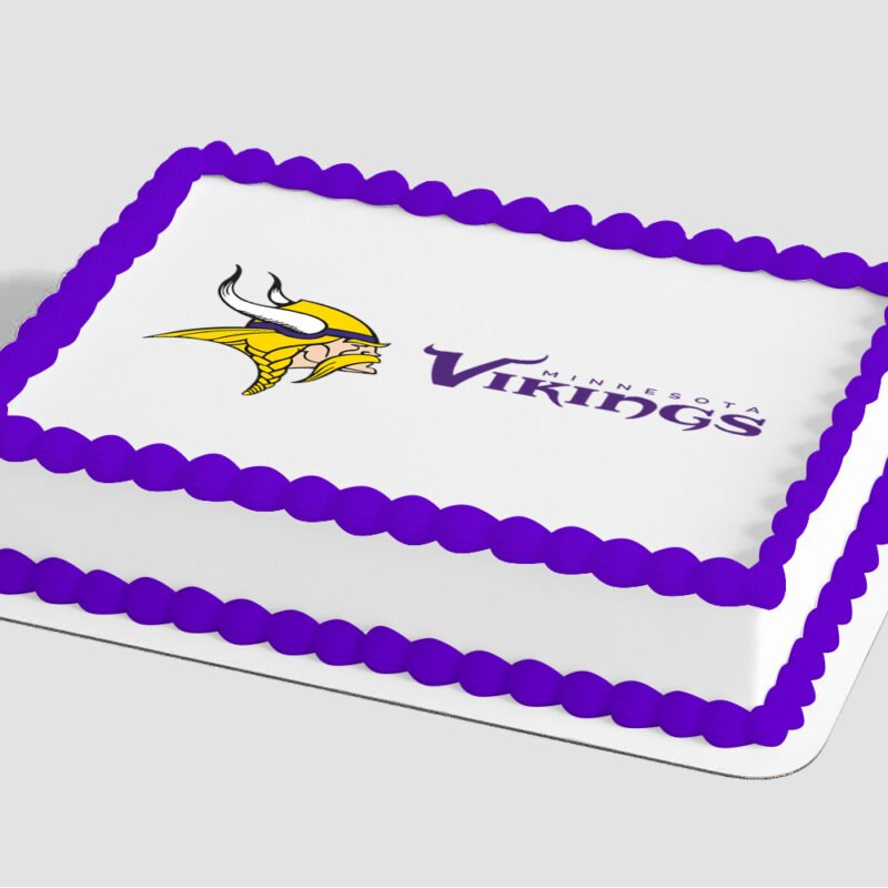 NFL Minnesota Vikings Edible Image® by PhotoCake®