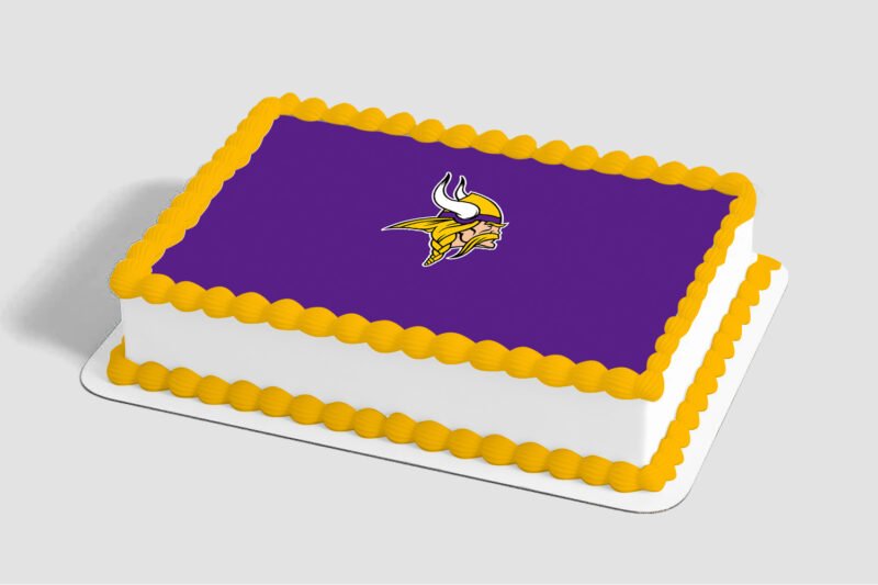 NFL Minnesota Vikings Edible Image® by PhotoCake®