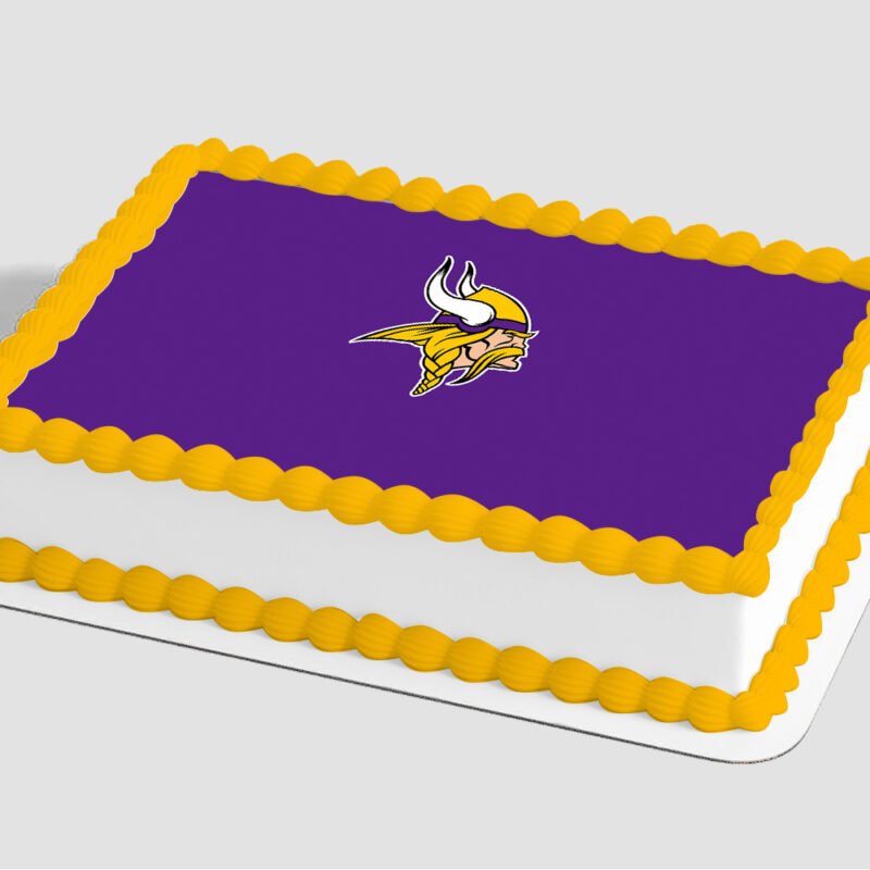 NFL Minnesota Vikings Edible Image® by PhotoCake®