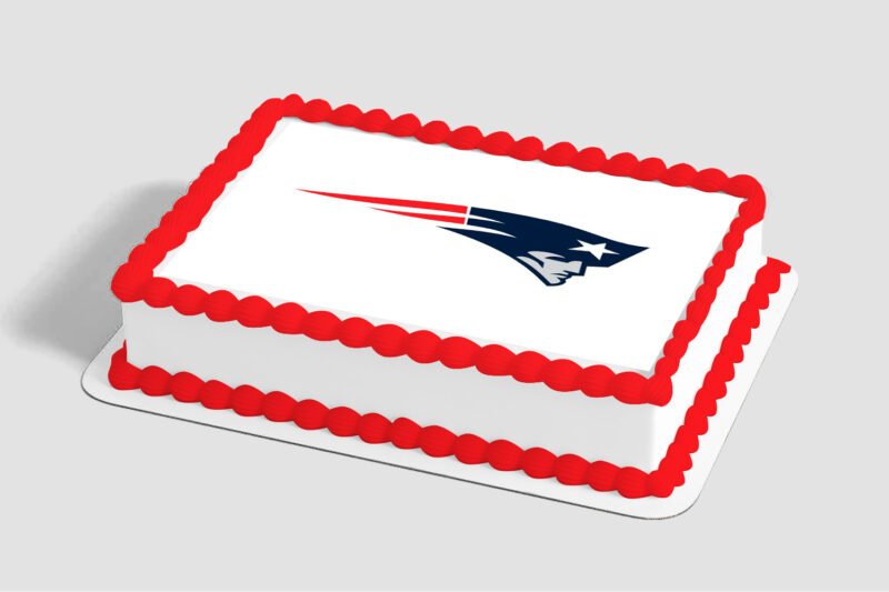 NFL New England Patriots Edible Image® by PhotoCake®