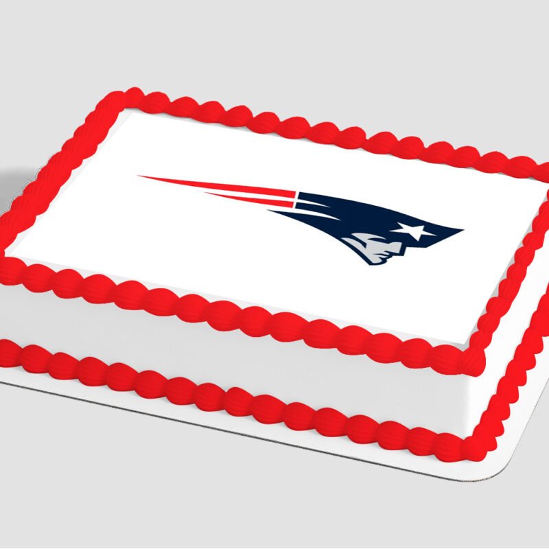 NFL New England Patriots Edible Image® by PhotoCake®