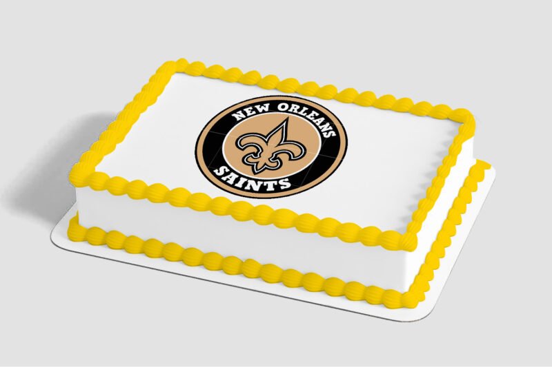 NFL New Orleans Saints Edible Image® by PhotoCake®