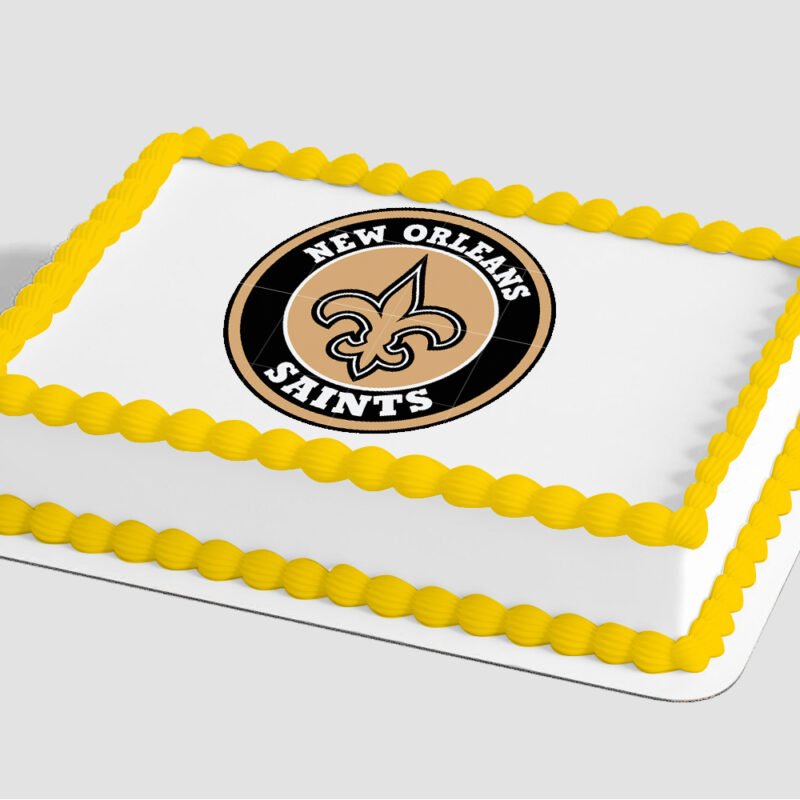 NFL New Orleans Saints Edible Image® by PhotoCake®
