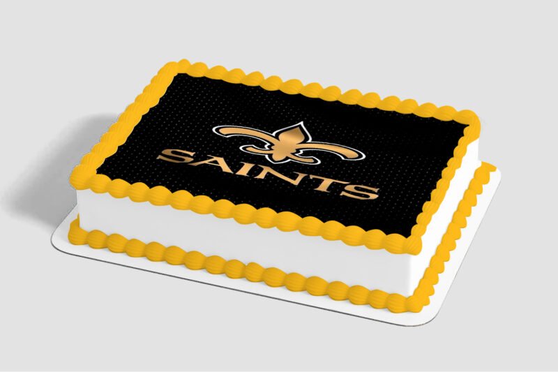NFL New Orleans Saints Edible Image® by PhotoCake®