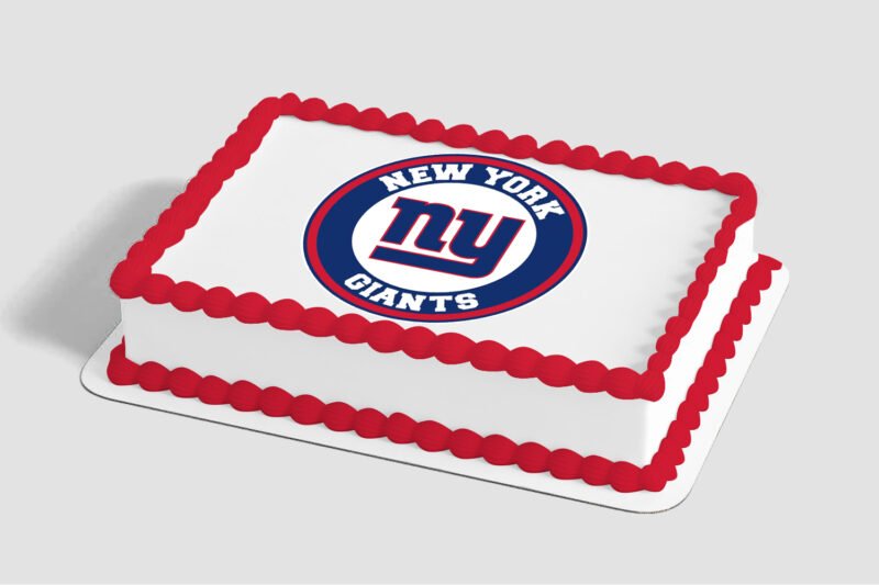 NFL New York Giants Edible Image® by PhotoCake®