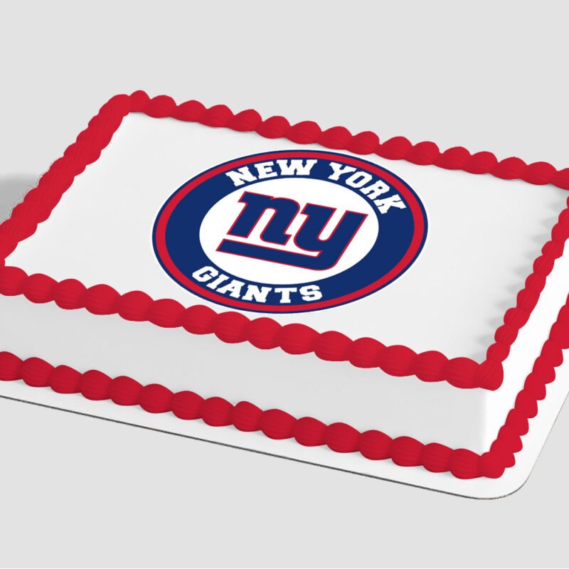 NFL New York Giants Edible Image® by PhotoCake®