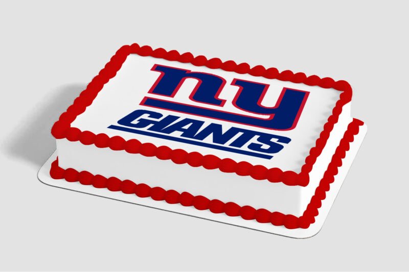 NFL New York Giants Edible Image® by PhotoCake®