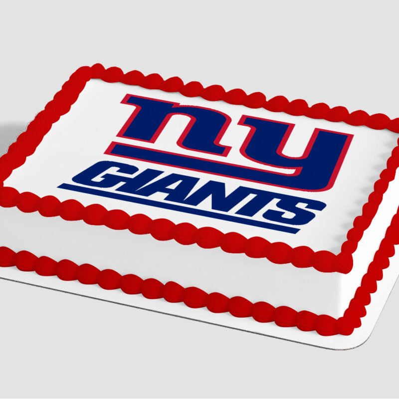 NFL New York Giants Edible Image® by PhotoCake®