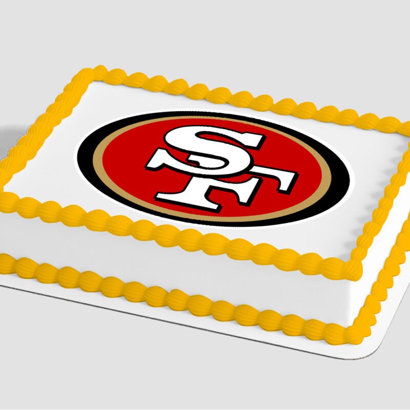 NFL San Francisco 49ers Edible Image® by PhotoCake®