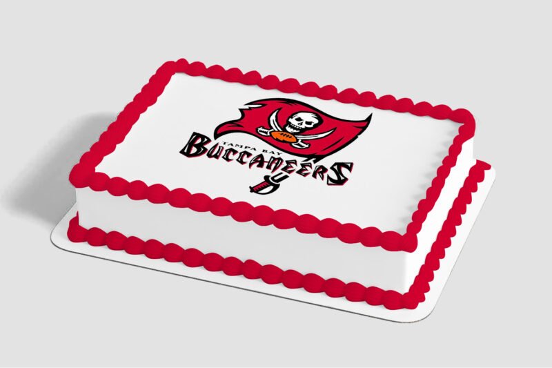 NFL Tampa Bay Buccaneers Edible Image® by PhotoCake®