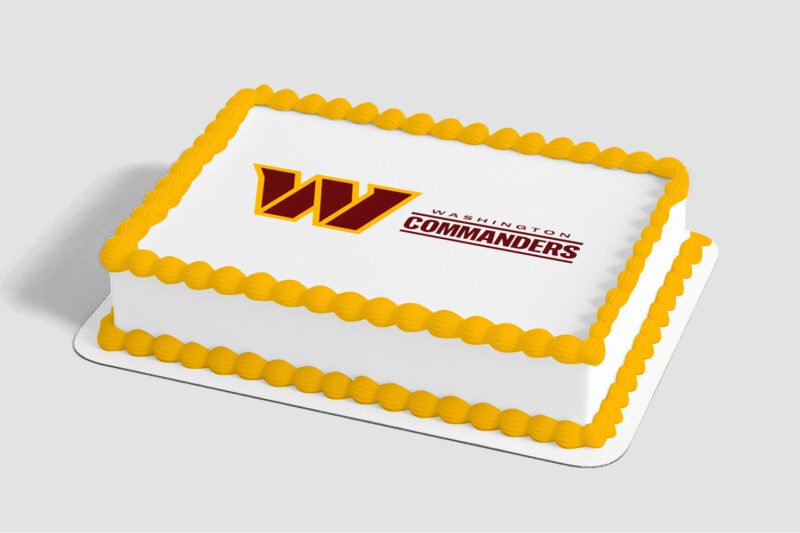 NFL Washington Commanders Edible Image® by PhotoCake®