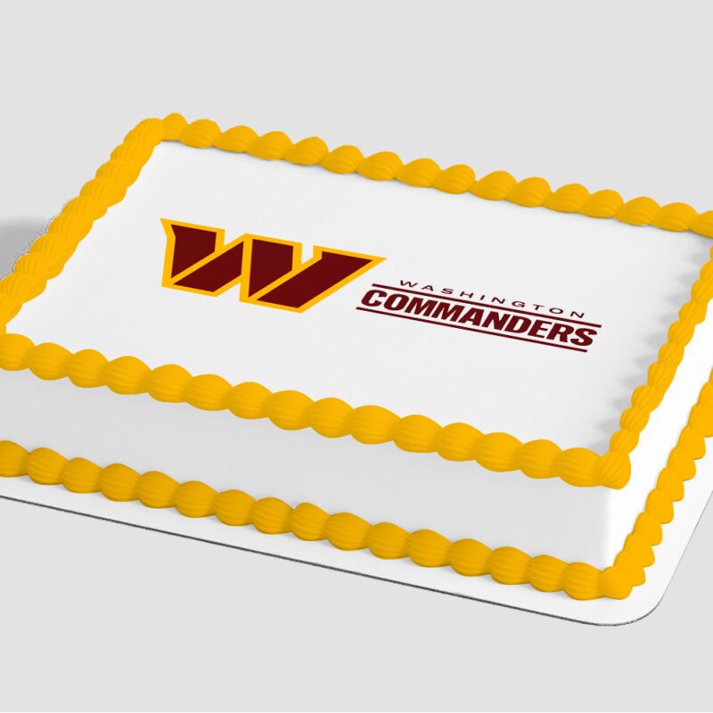 NFL Washington Commanders Edible Image® by PhotoCake®