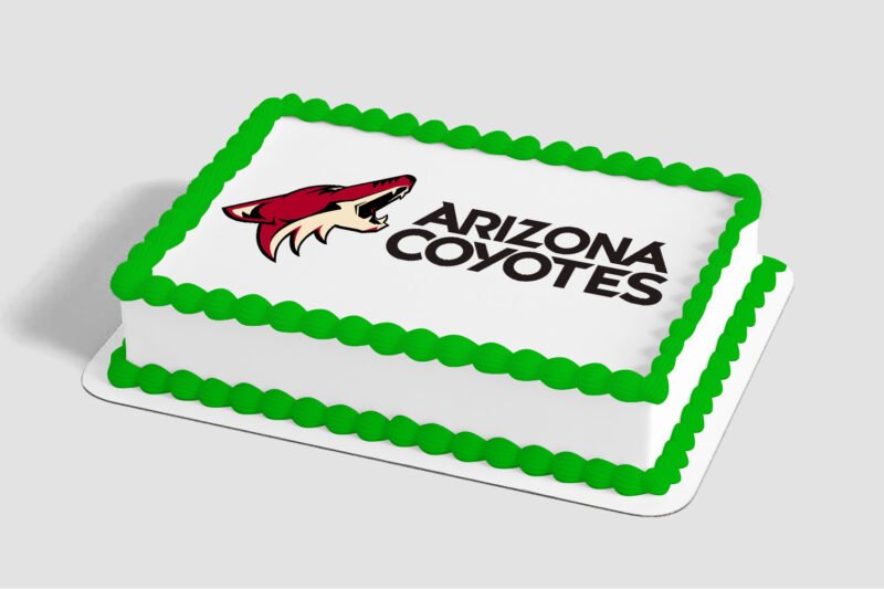 NHL® Arizona Coyotes® Edible Image® by PhotoCake®