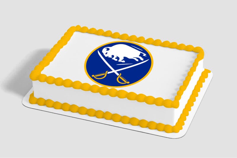 NHL® Buffalo Sabres® Edible Image® by PhotoCake®